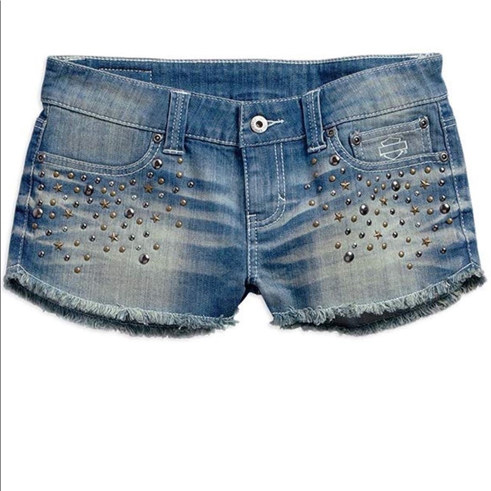 Harley-Davidson® Women's jean shorts New With Tags